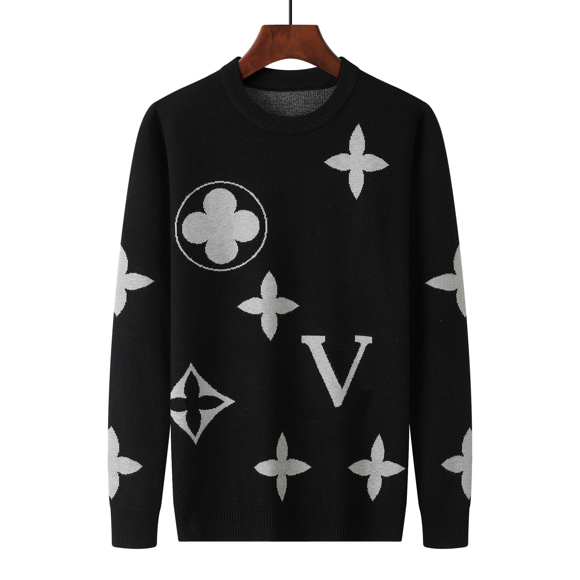Mens Womens Designers Sweaters Pullover Men Hoodie Long Sleeve Active Sweatshirt Embroidery Knitwear Winter Clothes
