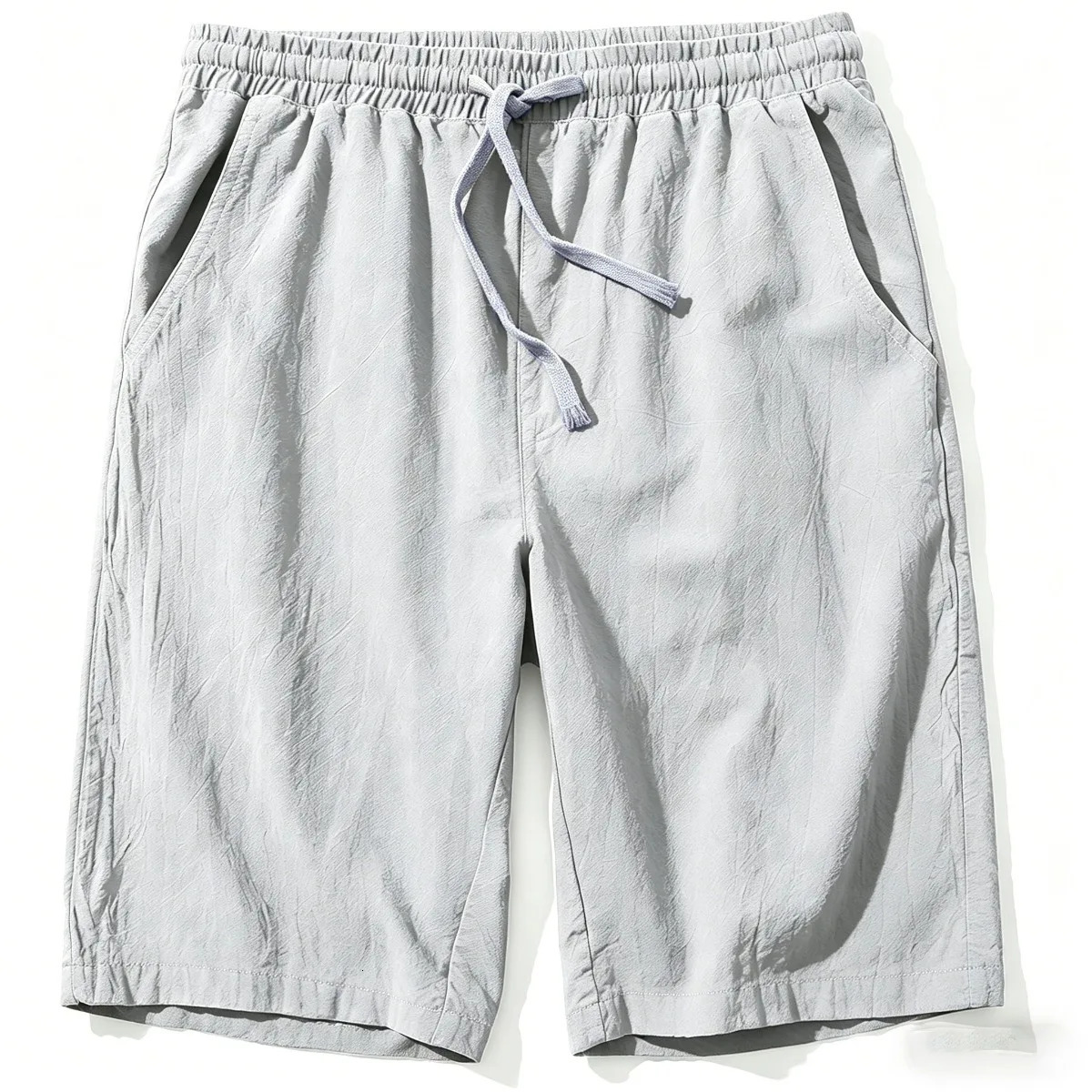 Men Summer Cotton Linen Shorts Japan Candy Color Beach Holiday Home Male Simple Casual Slim Fit Harajuku Soft Thin Pants 260713BANJIA