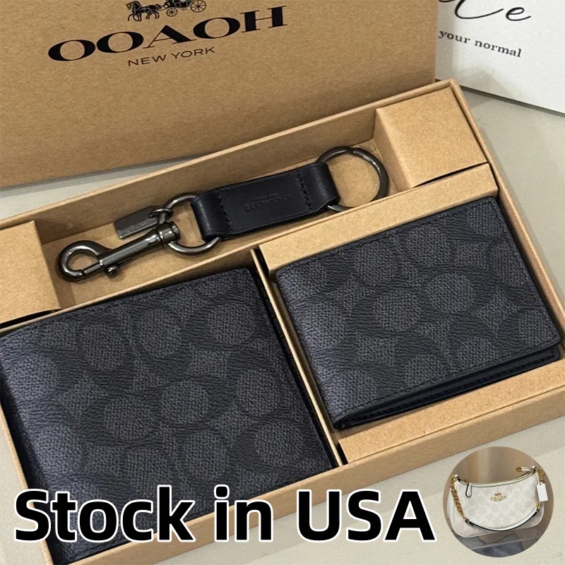 wallet gift boxed mens designer wallet set men women 3pcs card holder mens wallets designers purses unisex card holders designer cardholder recto