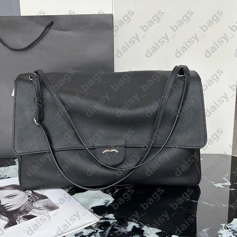 26s Vintage Maxi Flap Bag Designer Maxi Shopping Bag Grain Cowhide Women Shoulder Bag Classic Flap Handbags Cowhide Leather Airport Tote Bag Luxury