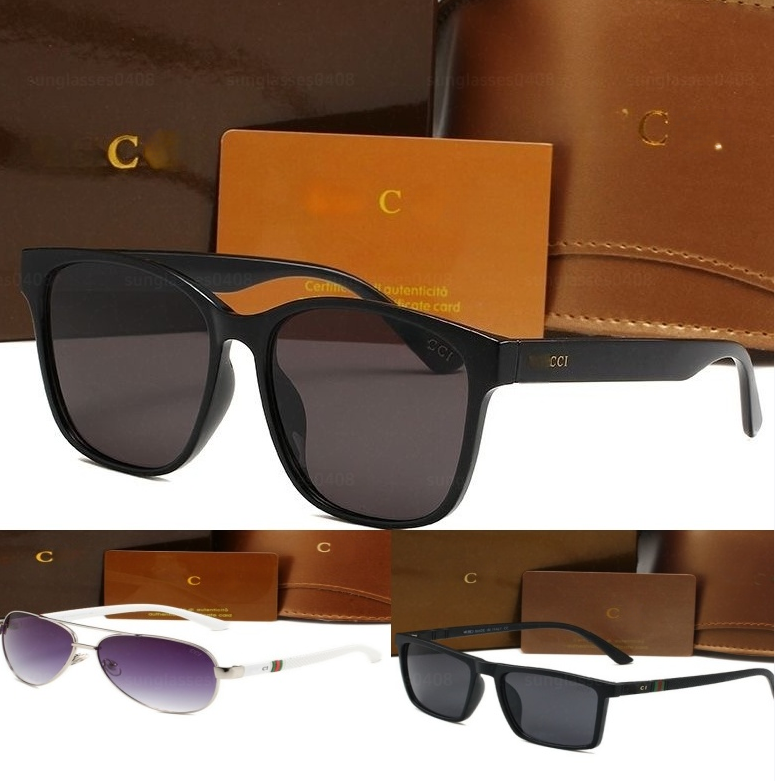 Fashion Vintage Metal Frame Sunglasses Top Luxury Designer For Women Men Senior High Quality Eyewear Classic Eyeglasses Frame Hot Selling Sun Glasse