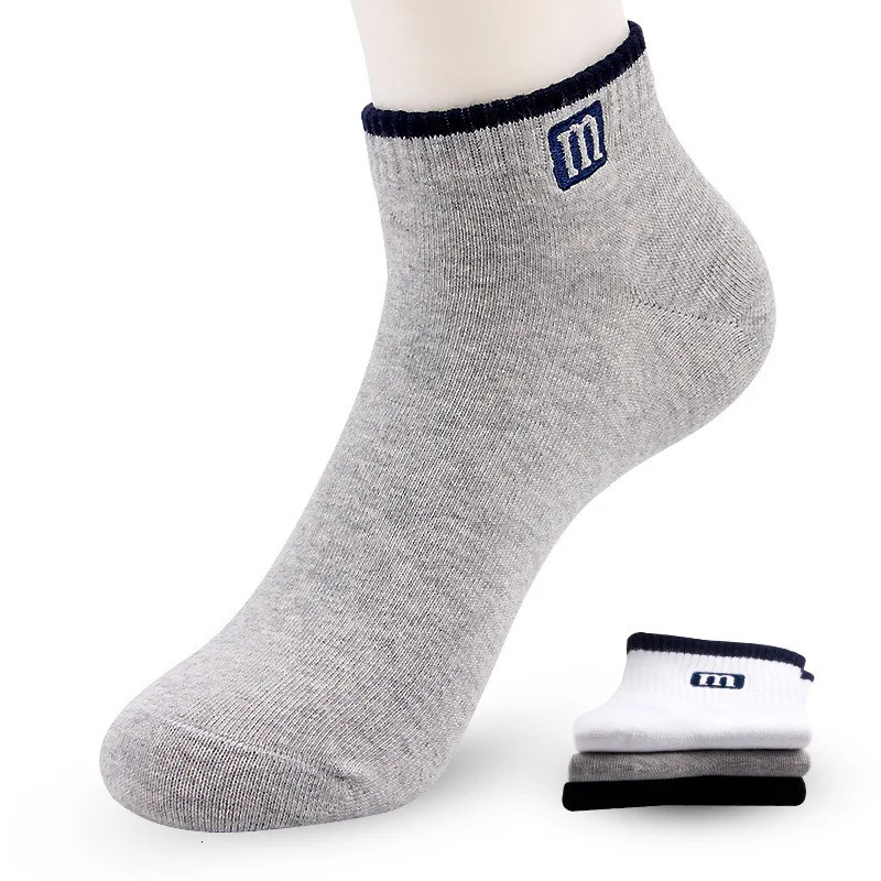 High Quality Cotton Mens Socks Casual Breathable Business Short Sock Male Fashion Meias Chaussette Homme 3 Pair 260713BANJIA