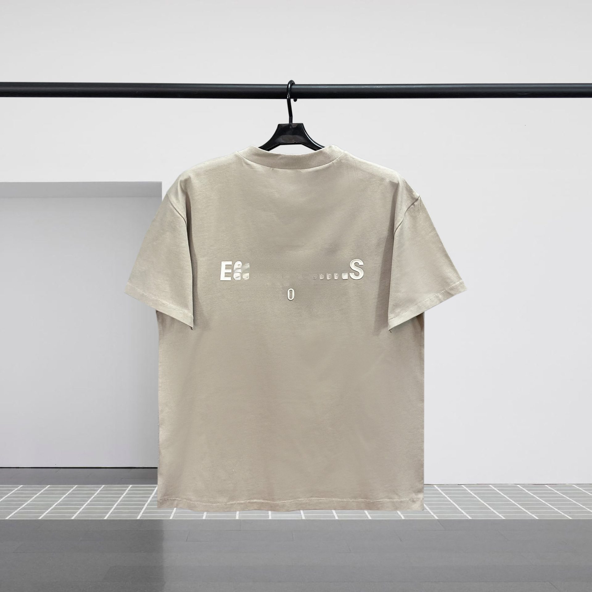 Essssentials T-shirts d'été pour hommes nouveau coton ESSSSS T-shirts de luxe Style américain col rond femmes hommes à manches courtes T-shirts a