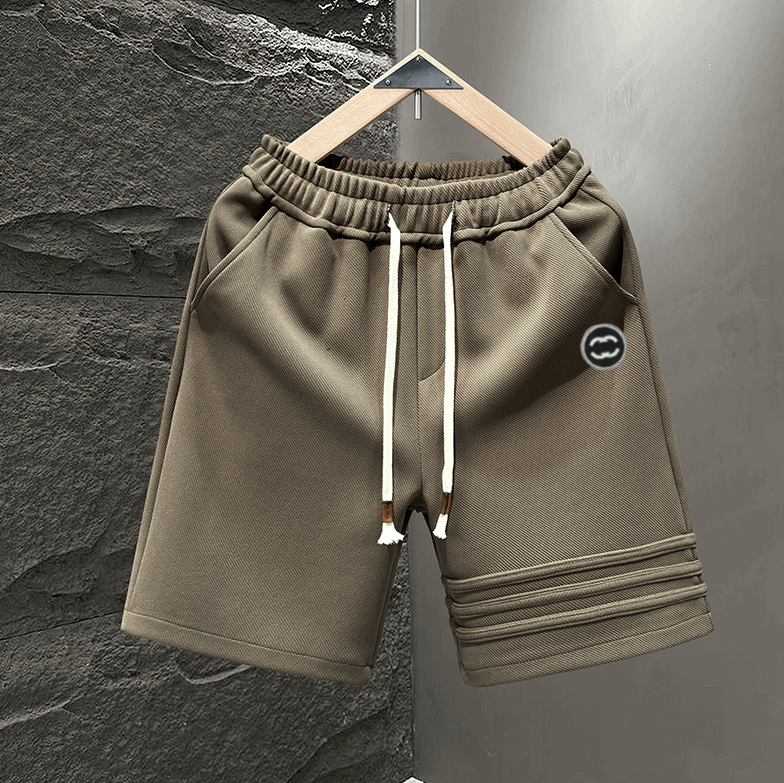 New 2026 Hotsale Men's Summer Luxury Casual Shorts Breathable Embroidered Brand Logo Men's and Women's Solid Color Sports Casual Shor