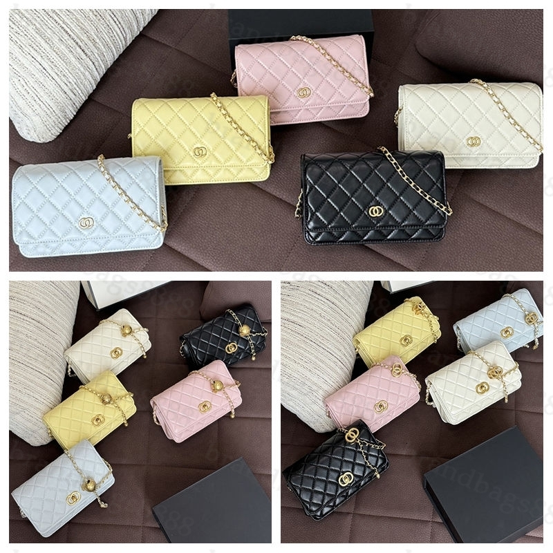 CF Flap WOC Shoulder Bag Designer CC Messenger Bag Luxury Bag Chain Bag Ladies Mini Wallet High Quality Clutch Bag Evening Bag
