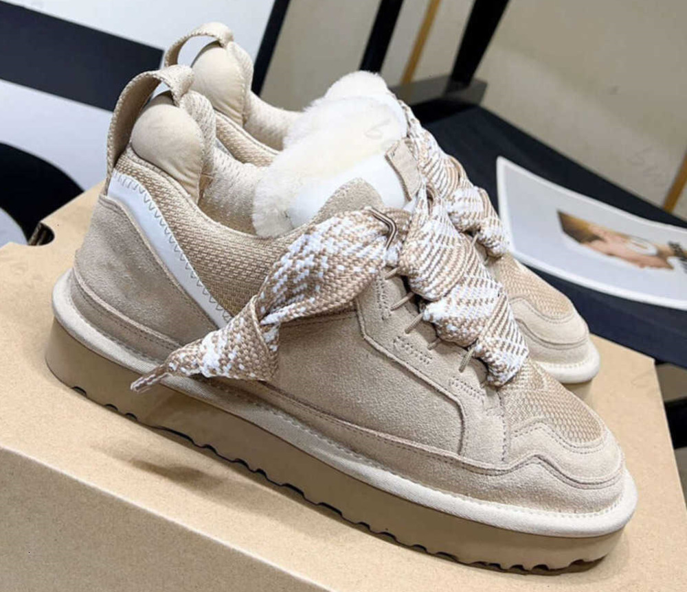 Women Mens Lowmels Sneakers Platform Boots Snow Real Leather Suede Sheepskin Ankle Burleigh Chelsea Dusted Cocoa Chestnut Winter Booties Trainers py