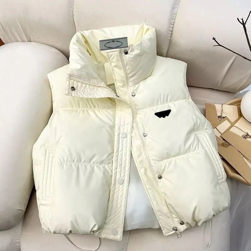 Womens Vest Winter Jacket Designer Puffer Vest Women Gilet Womens Tank Top Fashion Bomber Hooded Coats Letters OuterwearWarm Jacket Windbreaker Wome