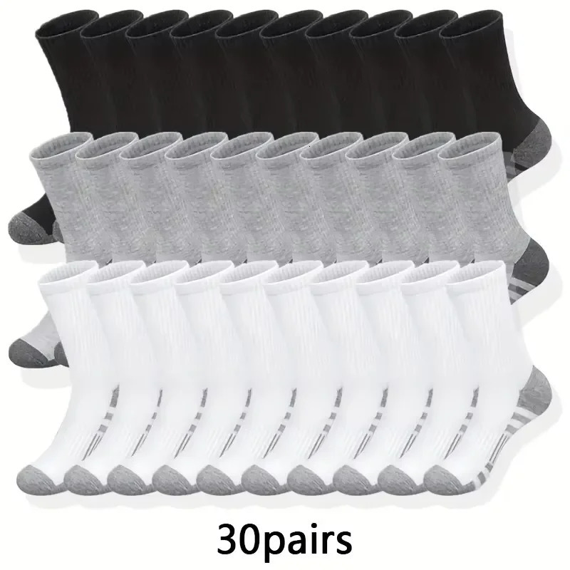 1030 Pairs Mens Running Socks Soft Comfortable Summer Sweat Wicking Breathable Sports for Active Lifestyle 260713BANJIA