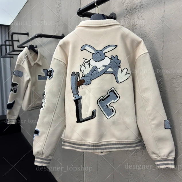 Louissly Vitons Jackets Designer Mens Vintage Baseball uniform Clothes Woman Windproof jacket Outerwear Jacket Casual Coat Man Round neck Classic Pr