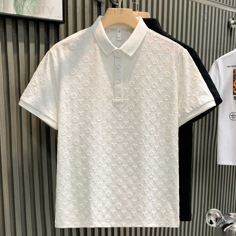 Designer Clothes Internet Celebrity Hot-Selling Half-Sleeve European Style Niche High-End Trendy Brand Light Luxury Mens T-Shirt Sho