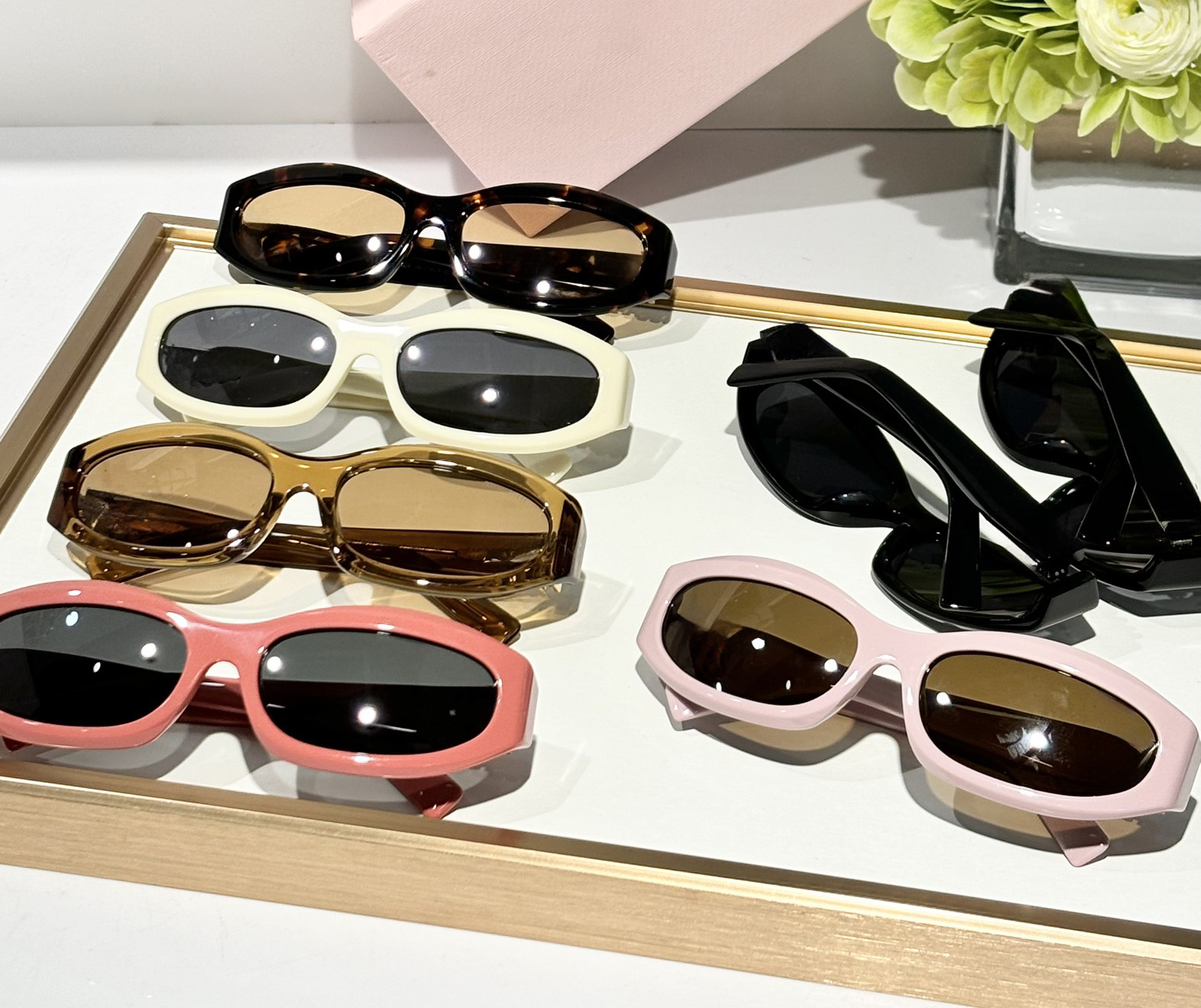 Lunettes de soleil elliptiques œil de chat, pour vacances et voyages de luxe, lunettes pare-soleil polyvalentes, nouvelle collection 2026