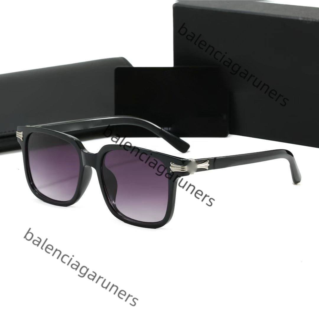 luxury sunglasses for women designer sun glasses men eye frames woman new overseas and square frame flat lenses classic travel f''chrome&#