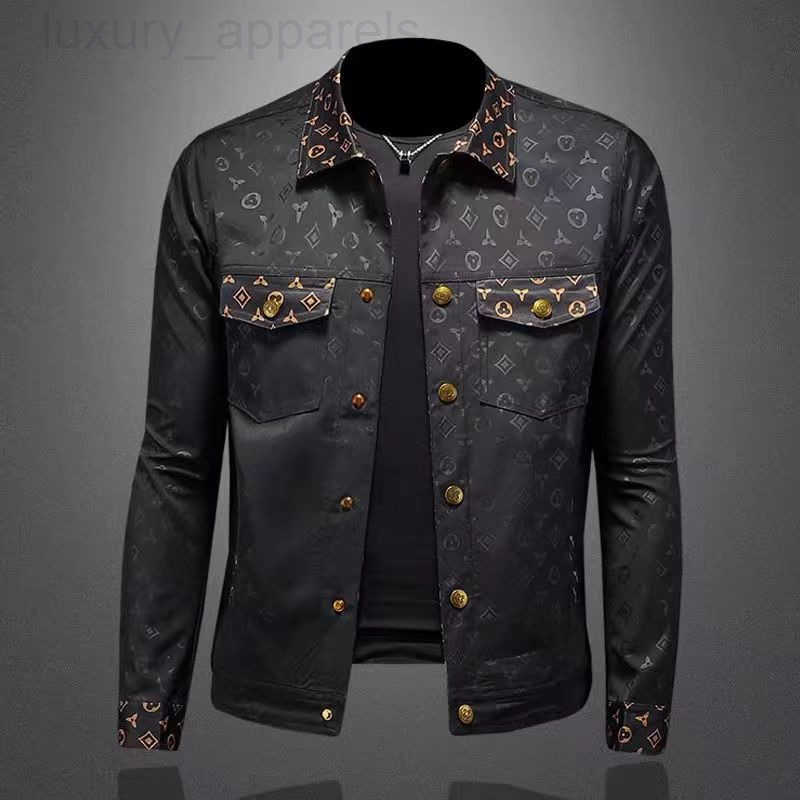Jackets Outerwear u0026 Coats High Quality Autumn Men Floral Print Lapel Jacket Stylish Slim Fit Handsome Coat New Design Mens Clothing