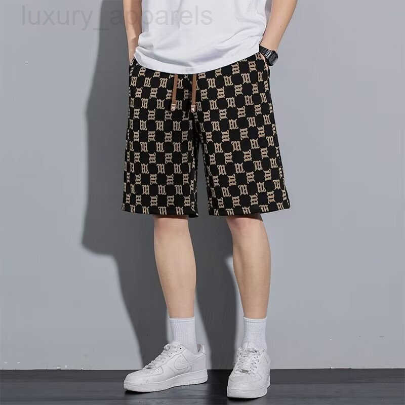 Luxury Brand Designer Clothes Ice Silk New Summer Thin Sports Shorts Large Size Loose Mid-Length Pants Mens Quick-Dry Casual Pants