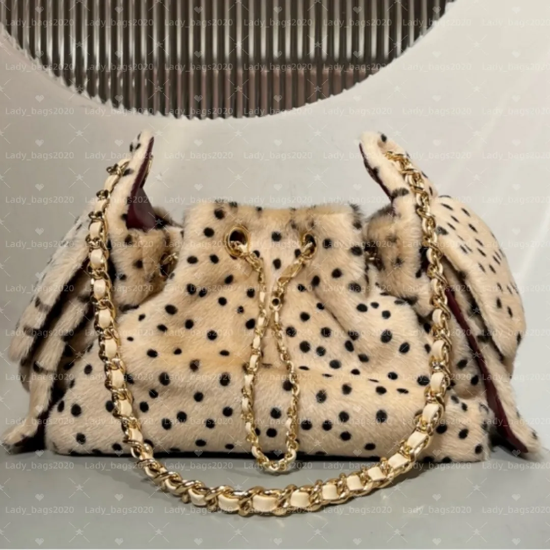 15A Mirror Quality Designer Plush 25bag Mini Handbag Women Cheetah 25 Bags Maxi Flap Bag Mini Luxury Dalmatian Print Handbag Shoulder Tote Leopard P