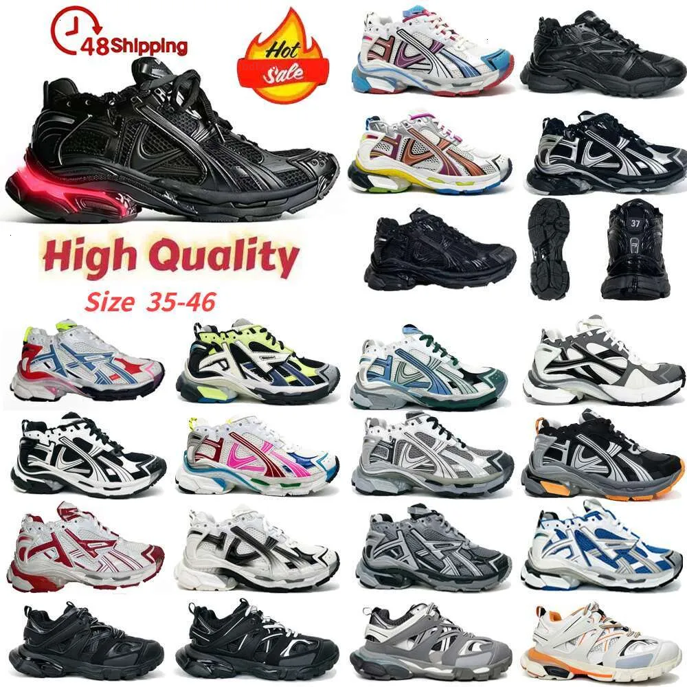 Top Designer Runner 7.0 7.5 Track 3.0 Dress chaussures décontractées baskets paris Transmit Trainers Nylon noir BURY Gomma mocassins coureurs Hom