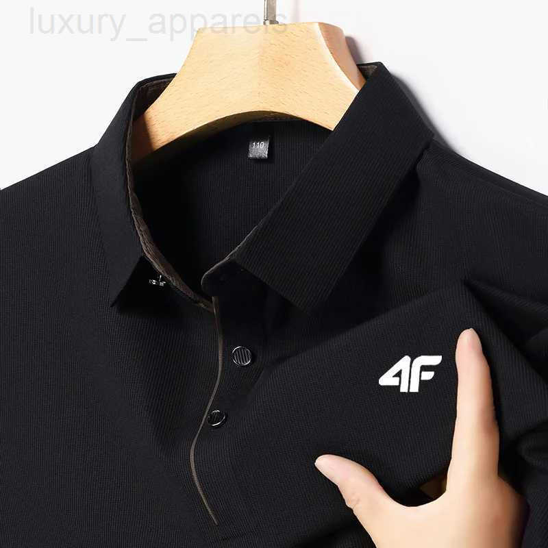 mens fashionable breathable short sleeved summer designer boutique letter printed polo shirt business casual T-shirt Z250509