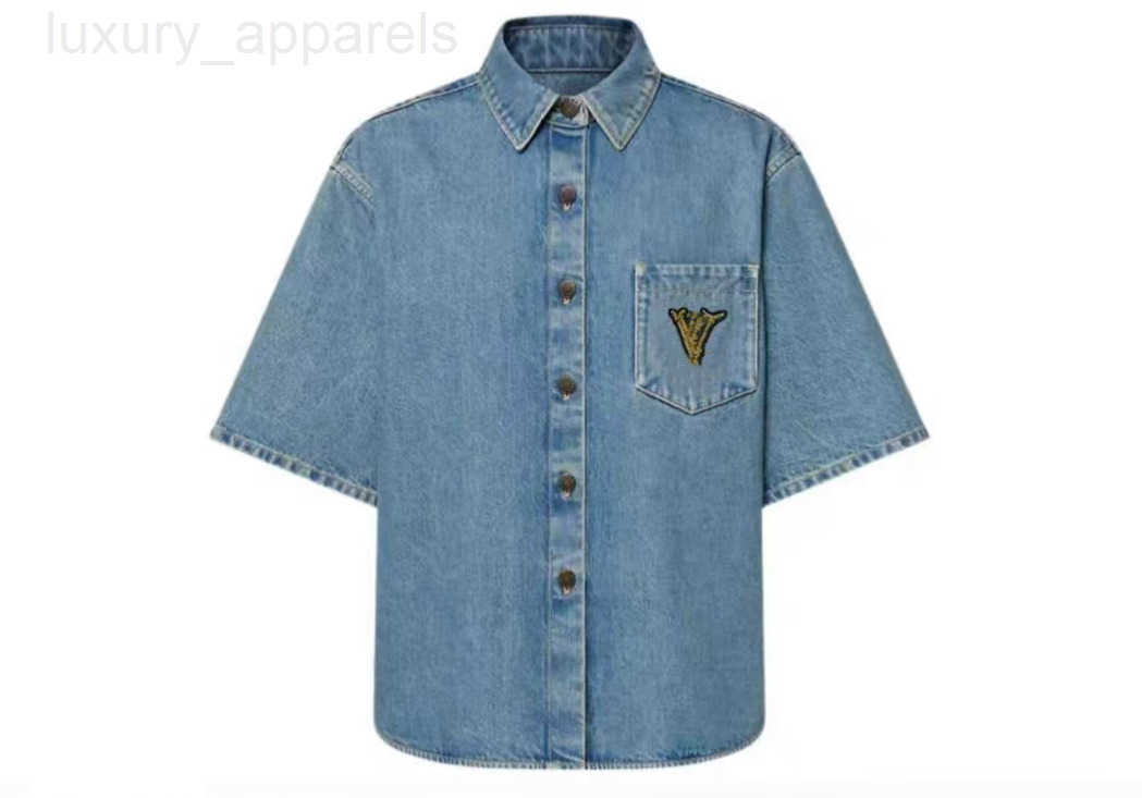 Woman Shirts Clothing Womens T Shirt Top Tee Designer Tshirt Short Sleeve Letter Print Fashion Embroidered round neck denim jacket jeans denim shirt