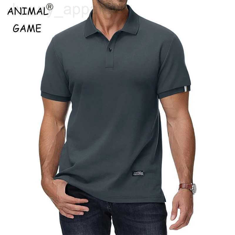 Summer Short Sleeve Mens Button Down T-Shirts Basic Polo Shirt Lightweight Breathable Tshirts Z250509