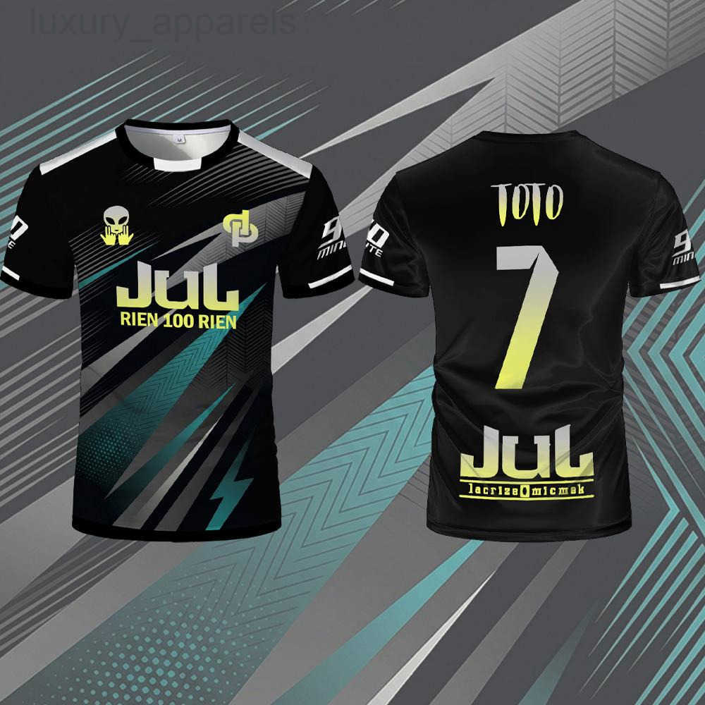 2026 New JUL Toto Ninetta Rien 100 Rien Jersey Summer Outdoor Breathable Soccer Training T-Shirt Mens And Womens Crew Neck Tee