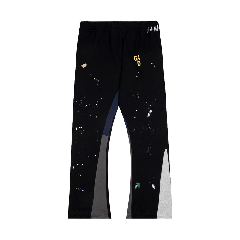 Men's Graffiti Galleryydept Letter Print Pants High Street Gallerlyly Deptt Couples Sweatpants Art Graphic Printed Flare Elastic Waist Faded Co