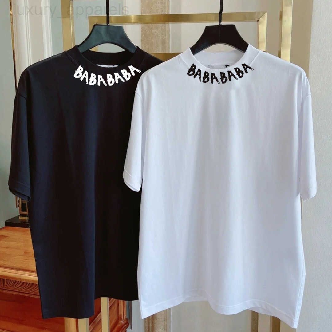 24SS Designer T Shirt for Men Women Letters Printing Tees Summer Mens Tee Shirts Short Sleeve Homme Breathable Clothing Multi Styles High Quality