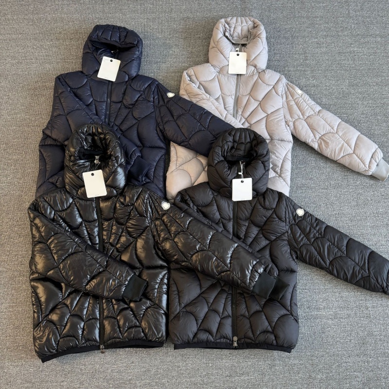 Men's Designer Puffer Jacket Doudoune Windproof Winter Down Parkas Letter Embroidery Shiny Matte Material Couple New Fashion Designer Parkas Si