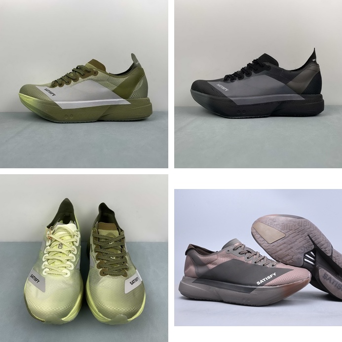 Designer Mens Womens Running Shoes Zero dios PRO 4 Satisfy Brown Aurora Coffee Tent Green Matte Silver Core Black Grey