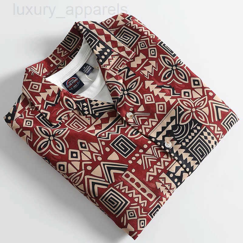 Luxury Brand Designer Clothes Summer New Cuban Collar Floral For Men Outdoor Hawaiian Beach Quick-Dry Baroque Retro Thin Short-Sleeve Shirt