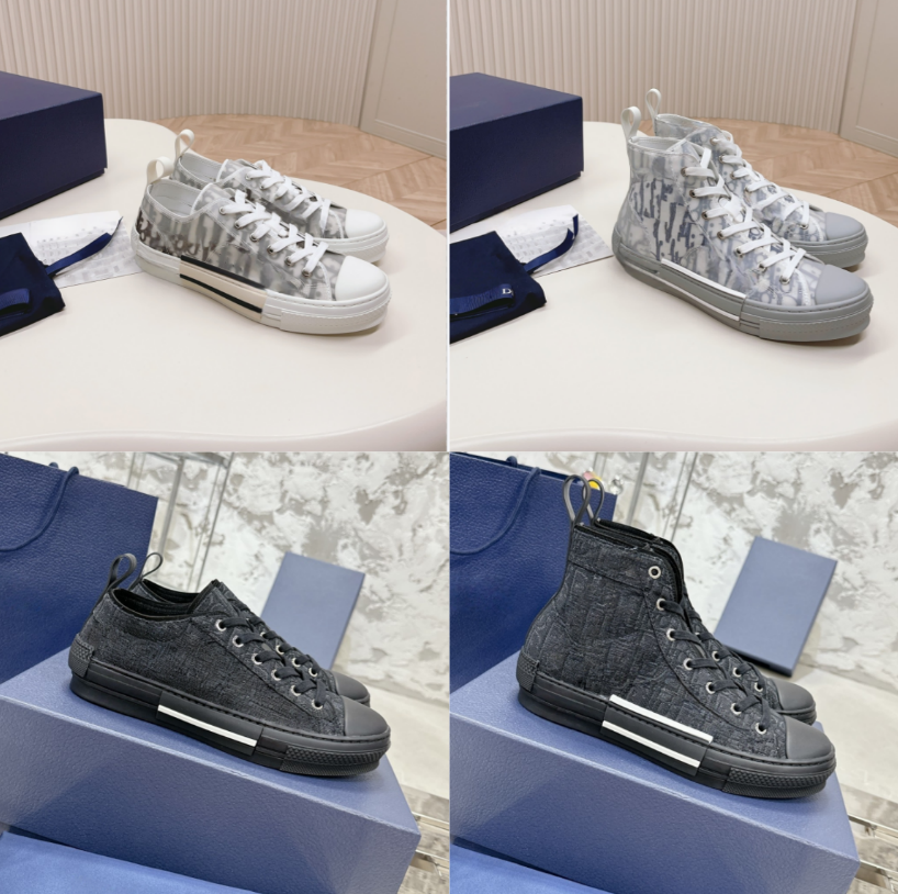 Pour Tiktok Baskets de créateurs de haute qualité Bottes avec boîte en cuir de vachette Maille technique Ultralégère Semelle extérieure en caoutc