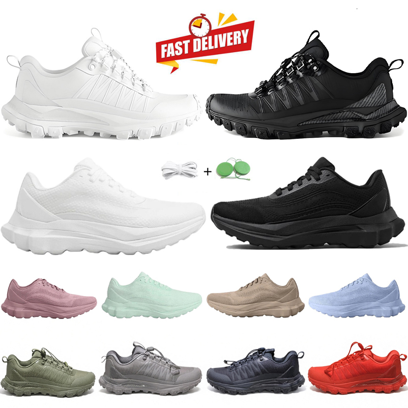 Trail Running Shoes For Men Women Yoga Runner Designer Sneaker Canvas Triple Black White Pink Taupe Grey Blue Lady Casual Platform Trainers Sport