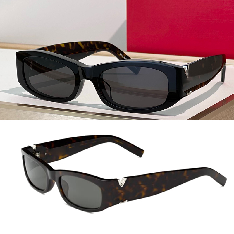 Rectangle Sunglasses Luxury Women Designer SL M152 Sunglasses Retro tortoiseshell High Quality Acetate Frame Men Eyewear UV Glasses