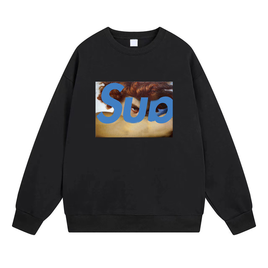 high quality Autumn winter Men's Hoodies sweat shirt Designer sweatshirt chest letters sweatshirt round neck Fashion Casual Loose Men's Sp