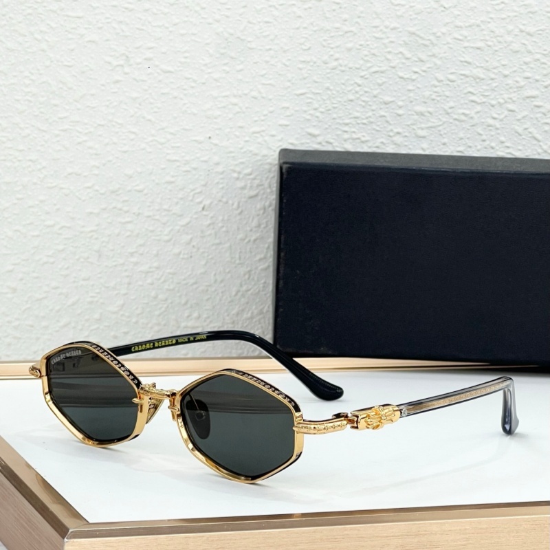 New CHROME Eyewear NIP SLP Designer Sunglasses Top Quality Luxury Brand Fashion Classic UV400 Polygons Frame for Men Women With Original Box and Cas