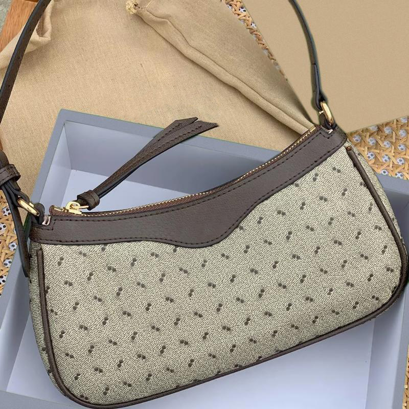 Designer de luxe sous les bras sacs en cuir pochette épaule lettre messager sacs à main décontractés mini multi-colorclassic chaîne dame portefeu