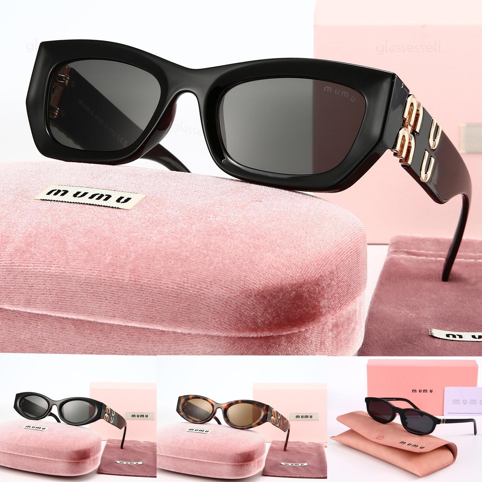 2026 New Spring Summer Retro Cat Eye Oval Mirror Sunglasses for Women Men Designer Acetate Frame UV400 Polarized Futuristic Fashion Eyewear with box