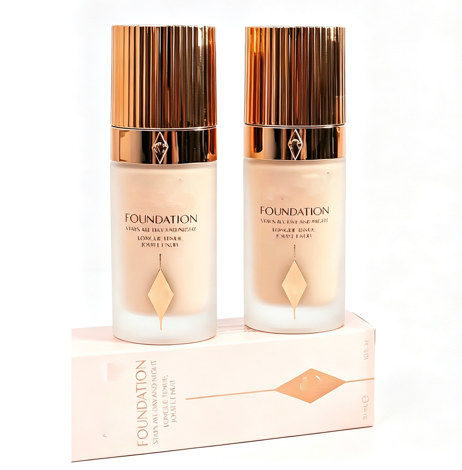 Foundation 30ml Flawless Stays All Day And Night Makeup Liquid Foudantions 4 Colors 1N 2N 1C 2C Brand Face Cosmetics Concealer High Quality
