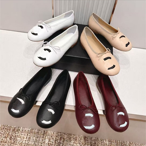sandales de créateur sandales de créateurs femmes de luxe designer noir ballerines chaussures femmes marques matelassées en cuir véritable sans l