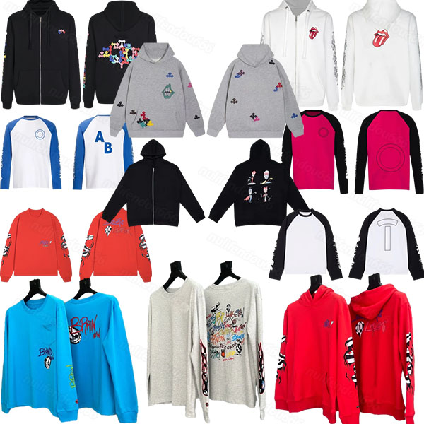 2026Newdesigner chromecy hoodies sleeve men hoodys unisex clothes pullover long sleeve O Neck Letter printed cotton overcoat