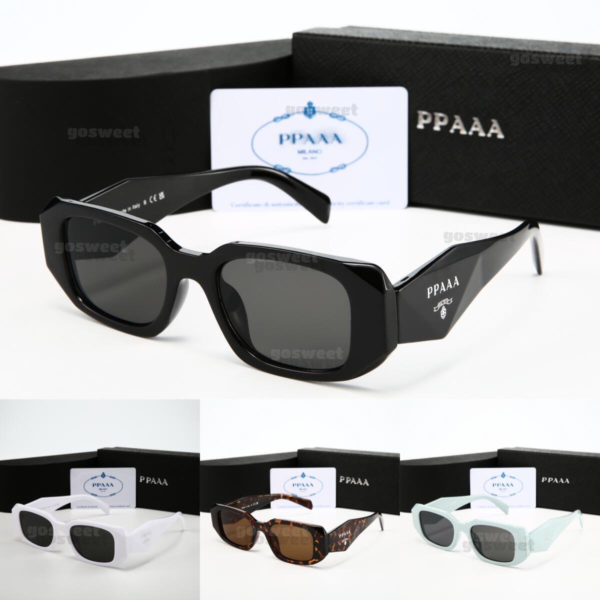 Top Luxe 17WS Lunettes de soleil Designer Femmes Hommes Portant Mode Vente Chaude Lunettes Senior Pour Femmes Symbole Lunettes Avec Boîte