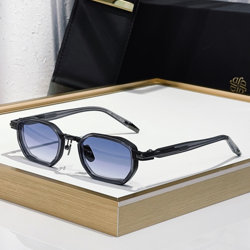 New JOHN Dalia Eyewear AXEL Designer Sunglasses Top Quality Luxury Brand Fashion Classic UV400 Rectangle Frame for Men Women With Original Box and C