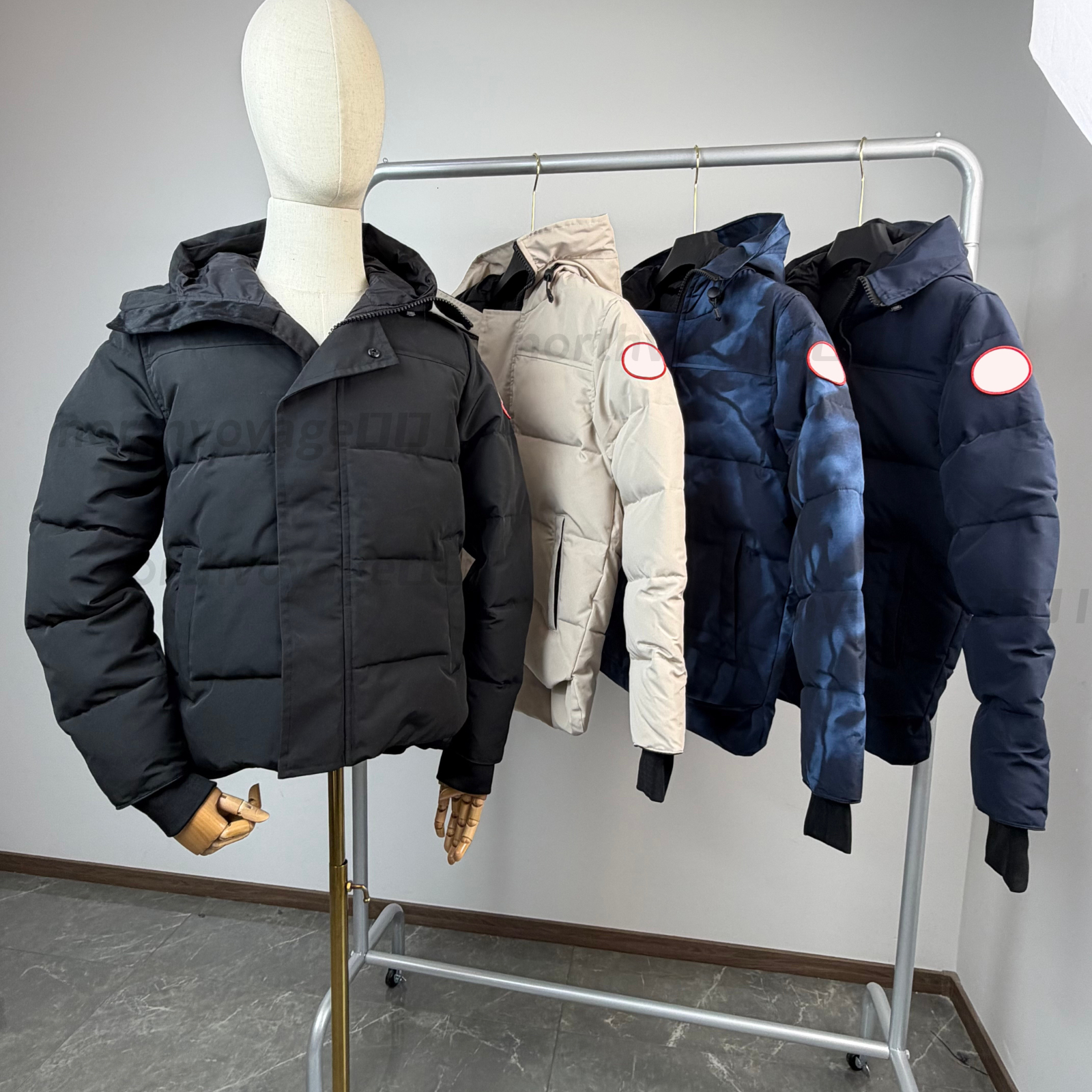 Down Jackets Homme Mens Outdoor Winter Jassen Outerwear Big Hooded Black wine red Down Jacket Coat Hiver Parka Doudoune M260814