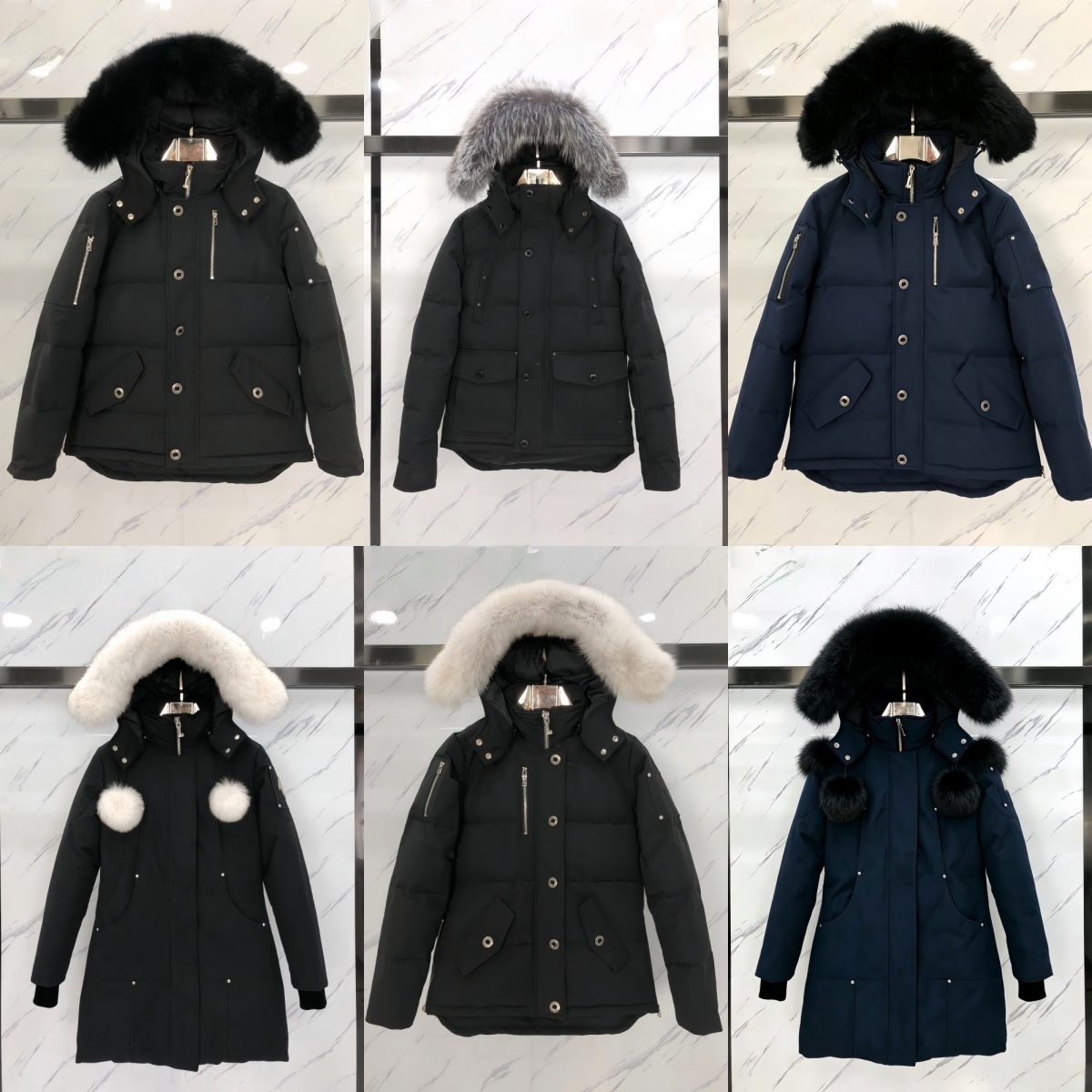 mooss knucklecoat designer puffer jacket men winter warm womens coat doudoune homme Couple cardigan luxury Parka Fashion puff jacke high quality