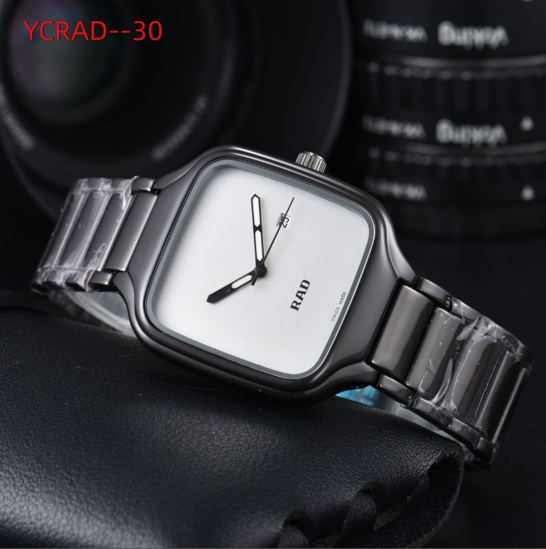 High Quality Luxury Womens mens RADity Watch Designer Watches Premium Quartz Movement Stainless Steel Bracelet machine Glass Waterproof women Wristw