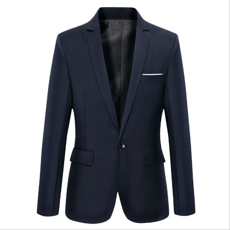 (281) nouvelle veste décontractée coupe ajustée pour hommes