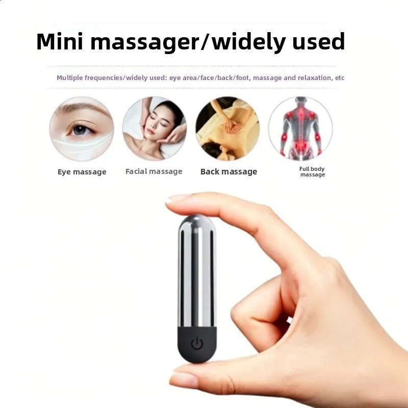 Pocket Mini Face and Eye Massager Portable USB Charging Waterproof Face Eyes Body Relieve Fatigue Skin Care Tools 260722