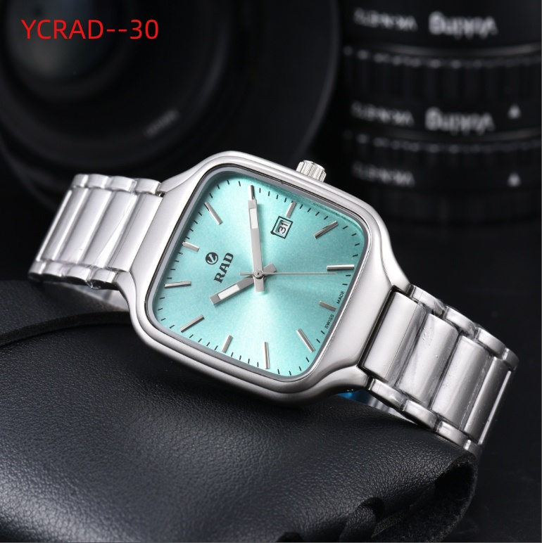Classic Luxury Womens mens RADity Watch Designer Watches Premium Quartz Movement Stainless Steel Bracelet machine Glass Waterproof women Wristwatche