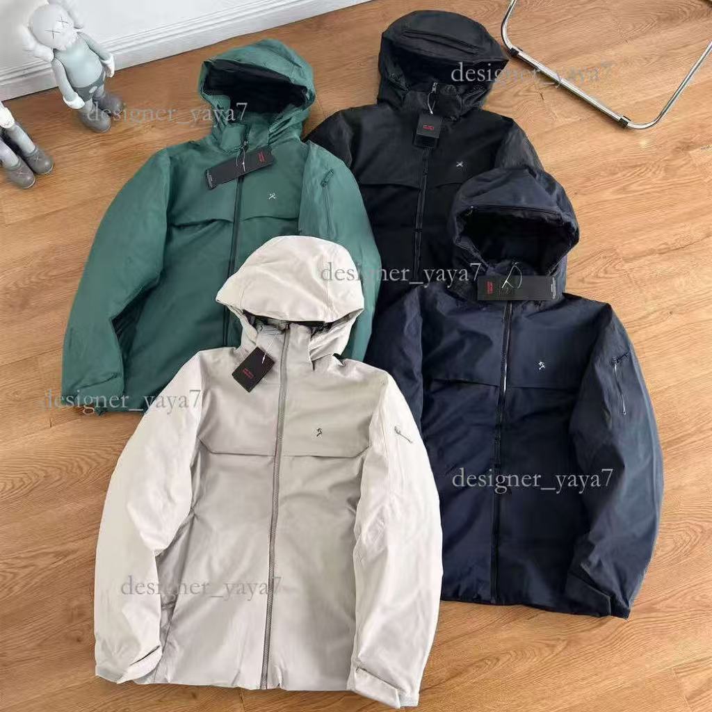 5A Macai Jacket Designer Puffer Jacket Mens WaterProof Ski Jackets Water Resistant Skiwear Embroidery Logo Winter Keep Warm Jackets Windbreaker Puff