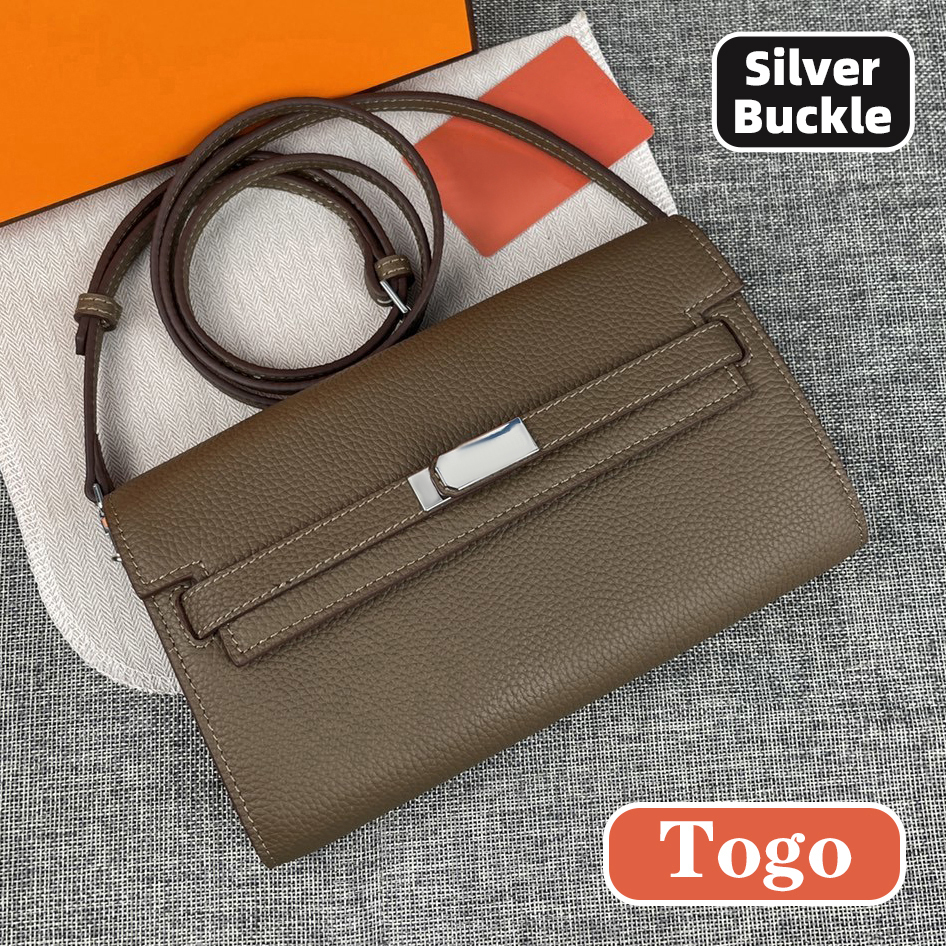 Crossbody Designer Bags Women Wallet Passport Holders High Quality Genuine Leather Cowhide Togo or Epstom Porte Carte Luxe Purse Designer Portafogli