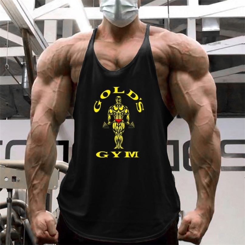 Muscle Fit Workout Tank Top Cross-Border Mens Training Vest Breathable Sleeveless Shirt for Gym Sweat-Wicking Summer Singlet 260711CJBJ